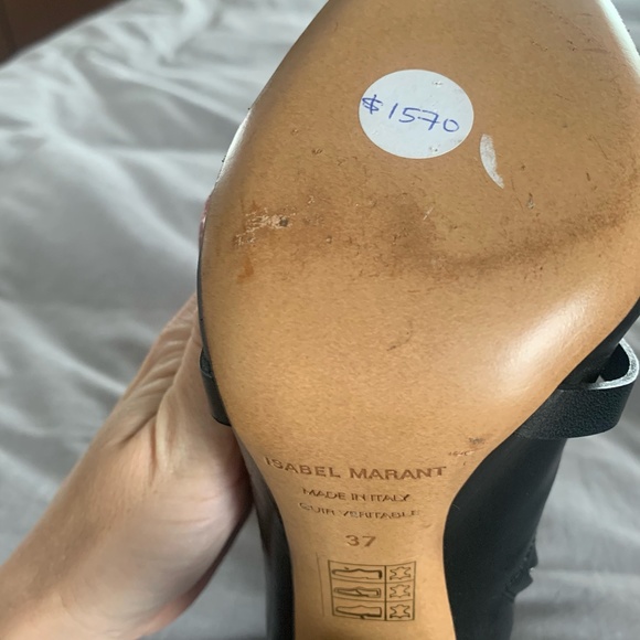 Isabel Marant Booties with Fur - Picture 4 of 4